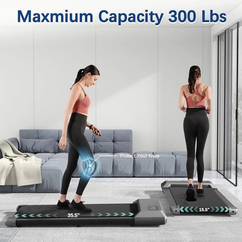 Superun 2.5HP Home Treadmill With Bluetooth And Lcd Display