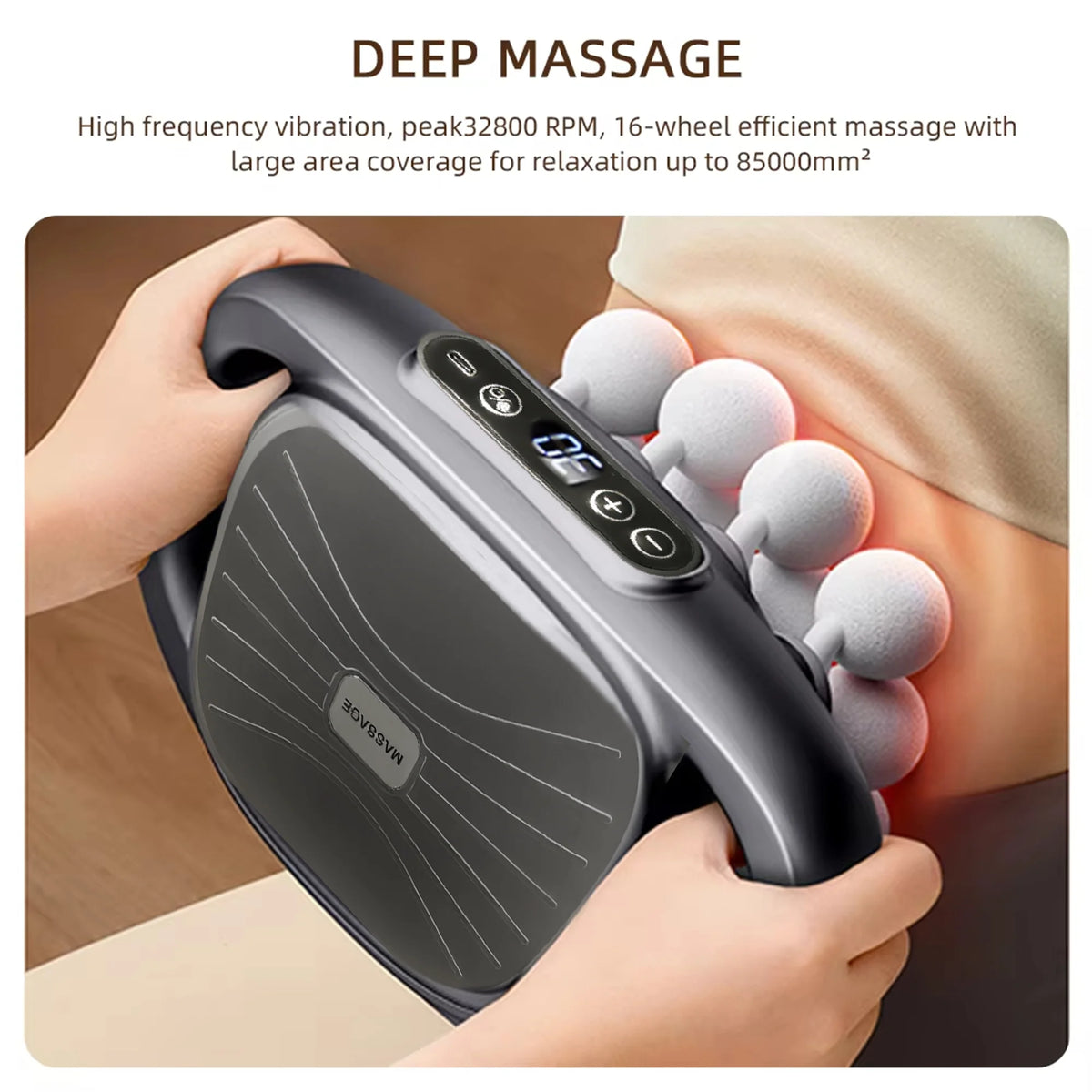 Electric Deep Tissue Percussion Massage Gun For Body Therapy