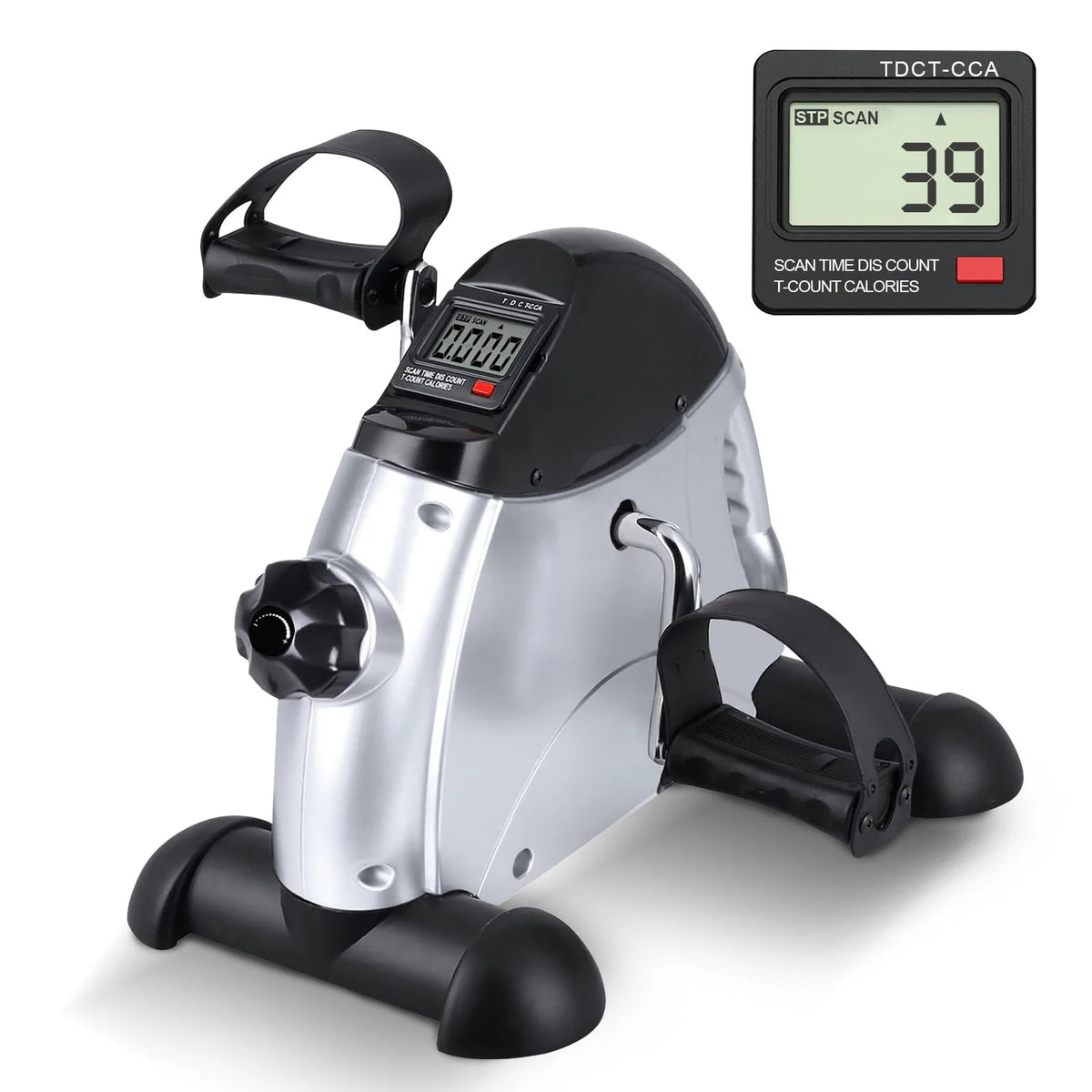 Multifunctional Under Desk Pedal Exerciser Bike With LCD Screen Display