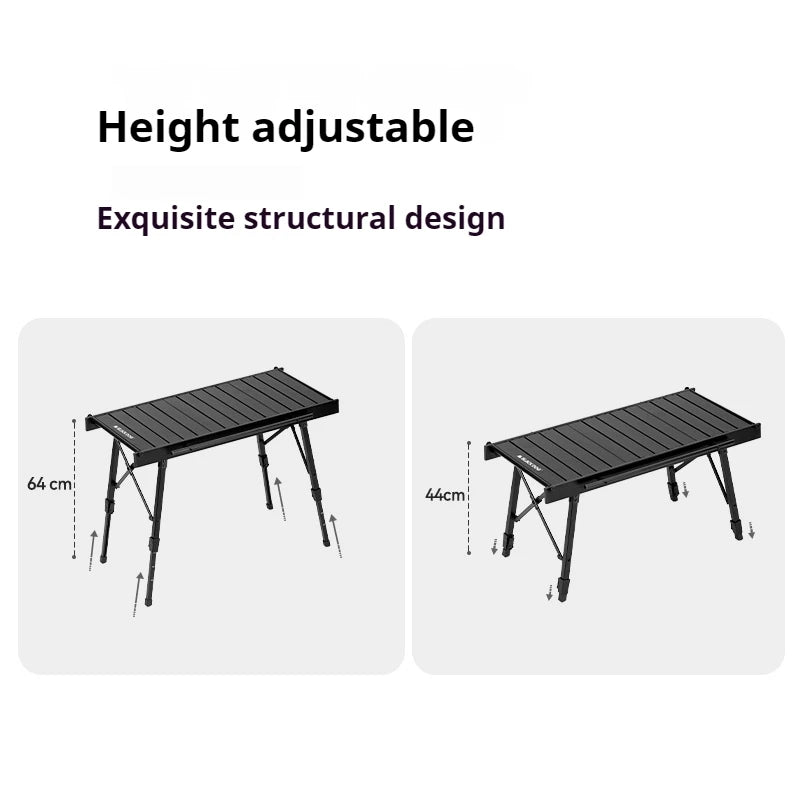 Naturehike Blackdog IGT Aluminum Alloy Adjustable Folding Table