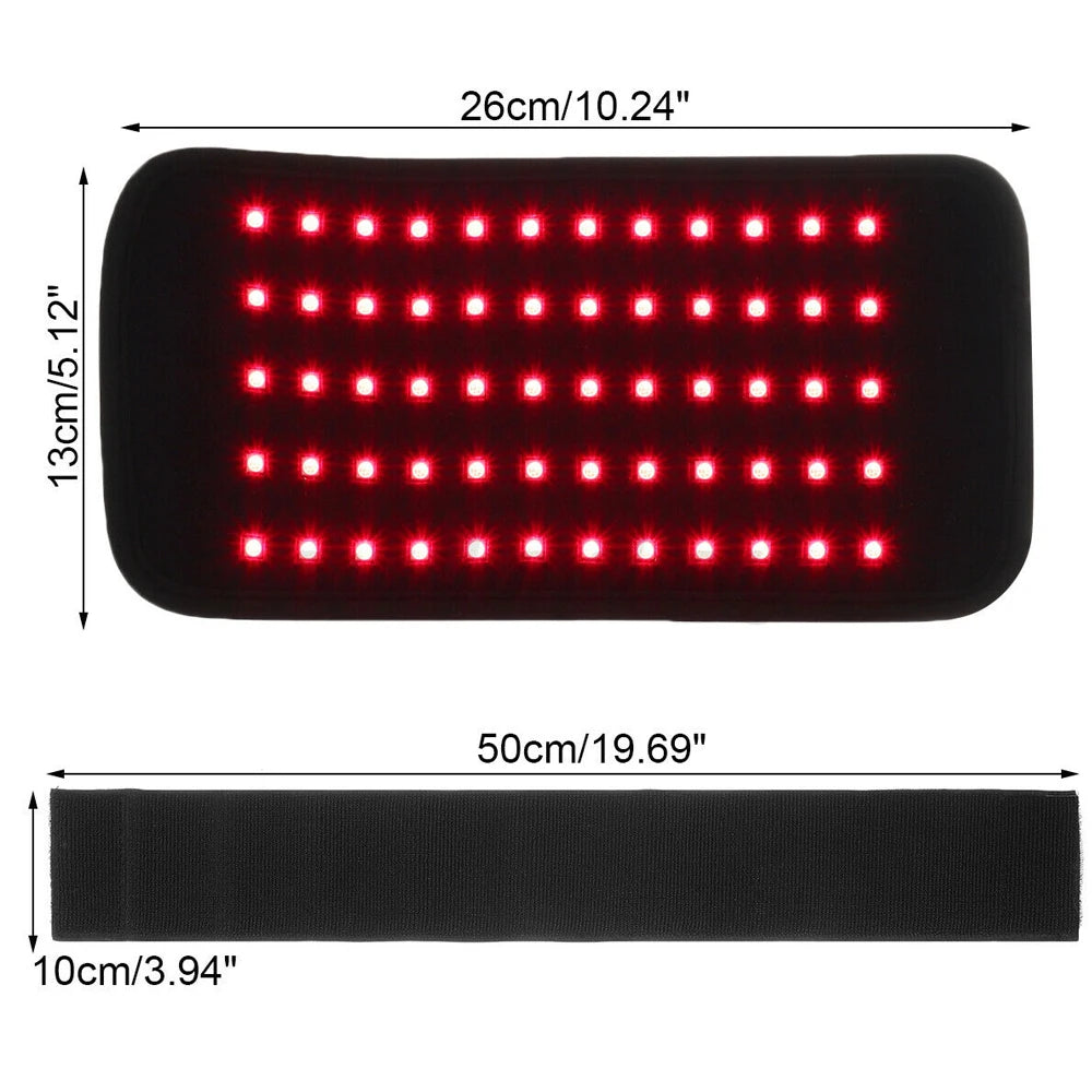 Infrared Led Light Therapy Portable Heating Pad For Pain Relief