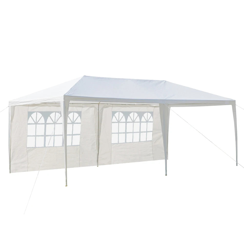 Waterproof Outdoor Party Tent With Removable Sidewalls Clear Church Windows