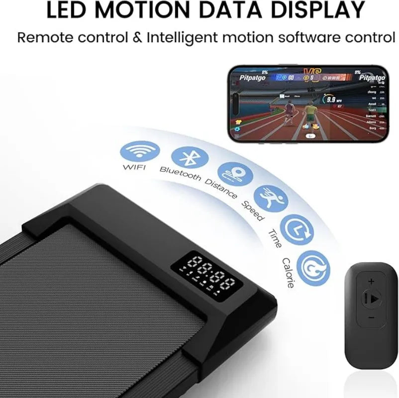 Superun Mini Walking Treadmill With App And Remote Control