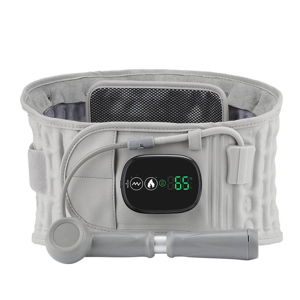Moajaza Cordless Heated Lumbar Support Airbag Waist Massager