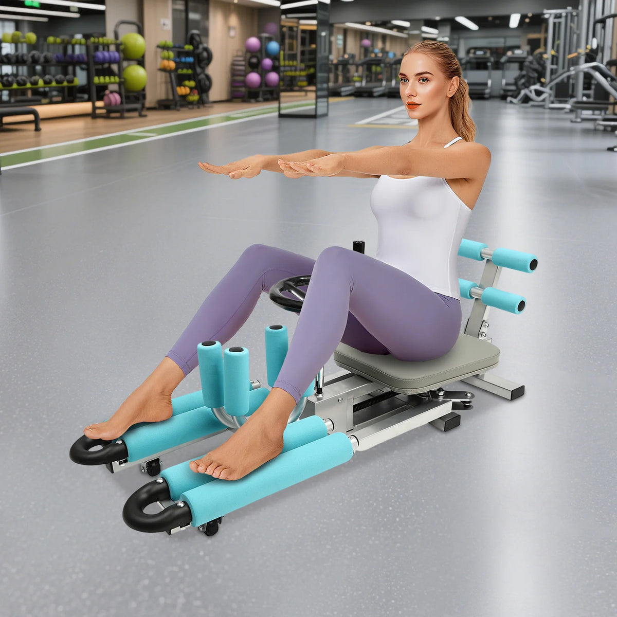 Professional Adjustable Leg Stretcher For Fitness And Flexibility