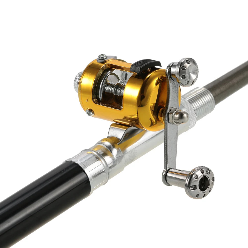 Telescopic Fishing Rod With Reel Portable Pocket Pen Angling Set