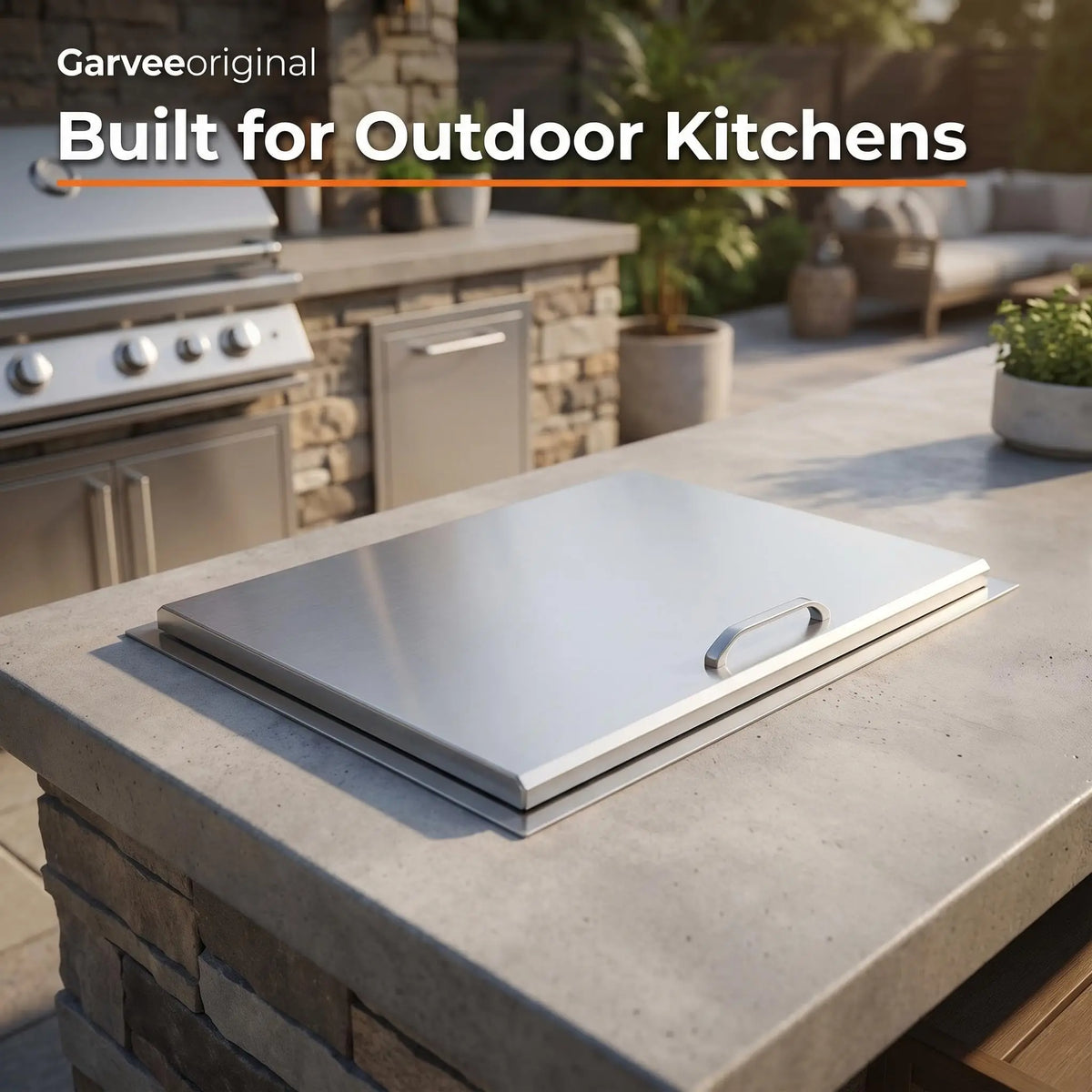 Stainless Steel Built In Ice Chest Cooler With Drain System