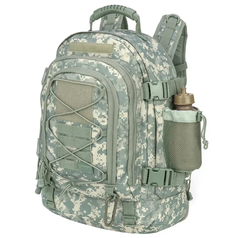 Lqarmy Military Tactical Backpack Molle Nylon Rucksack For Outdoor Hiking