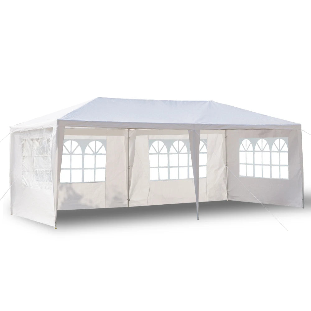 Waterproof Outdoor Party Tent With Removable Sidewalls Clear Church Windows