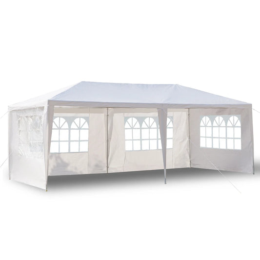 Waterproof Outdoor Party Tent With Removable Sidewalls Clear Church Windows