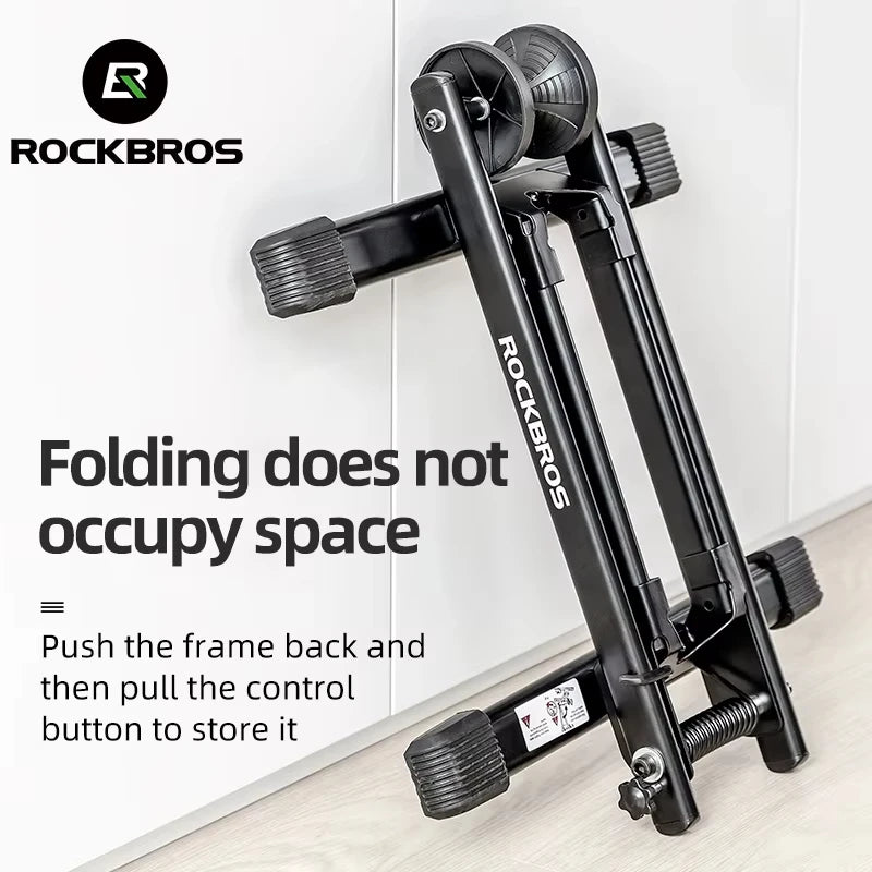 ROCKBROS Steel Indoor Bicycle Parking Stand Floor Storage Rack Support