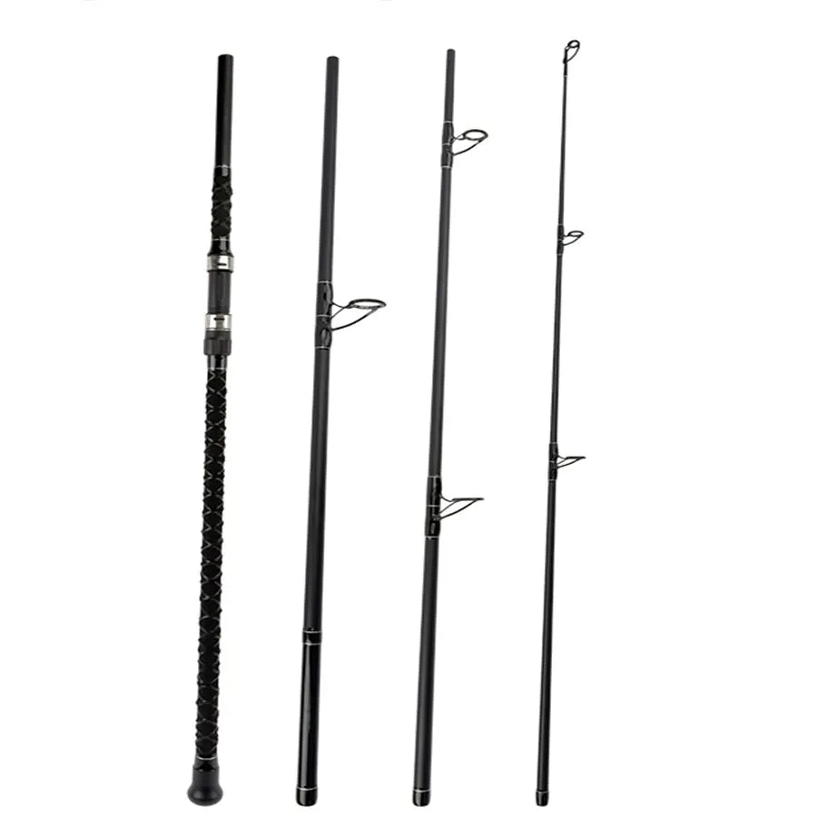 Premium High Carbon Fiber Four Section Surf Spinning Rod