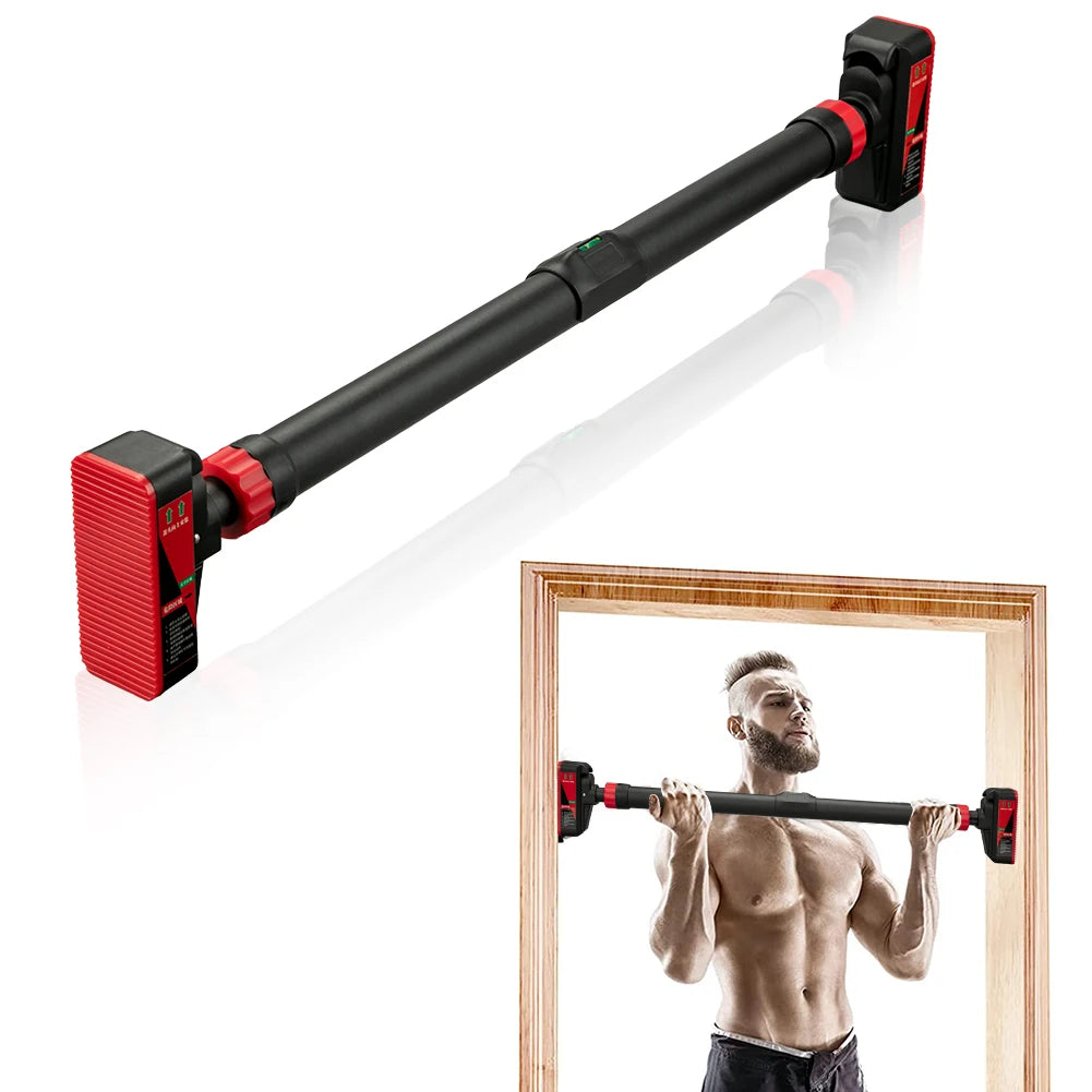 Twister.Ck Adjustable Doorway Pull Up Bar Featuring Precision Level Gauge