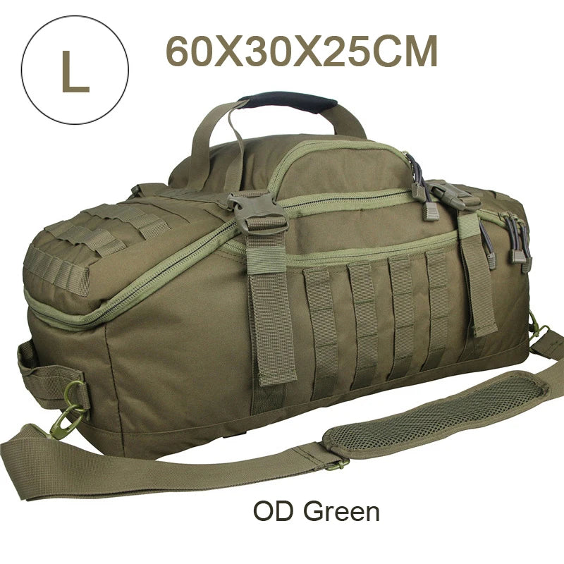 LQARMY Tactical Molle Hiking Backpack for Camping and Travel