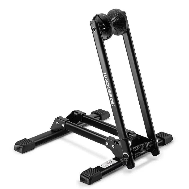 ROCKBROS Steel Indoor Bicycle Parking Stand Floor Storage Rack Support