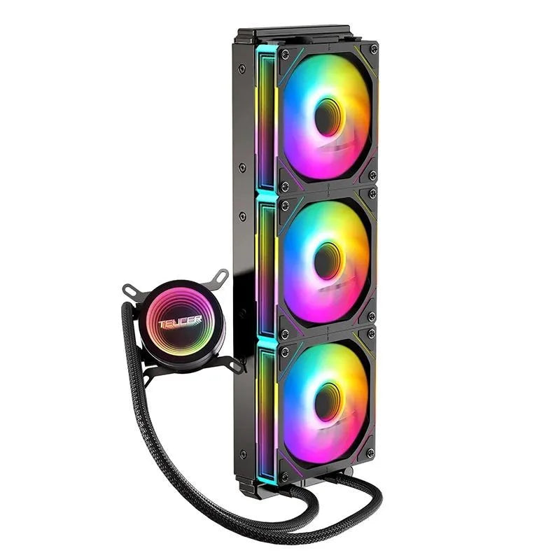 LDPCSJ ARGB AIO Liquid CPU Water Cooler Gaming Desktop