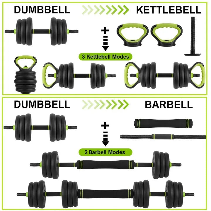 Twister Adjustable Dumbbells Weight Set With Connector For Home Gym