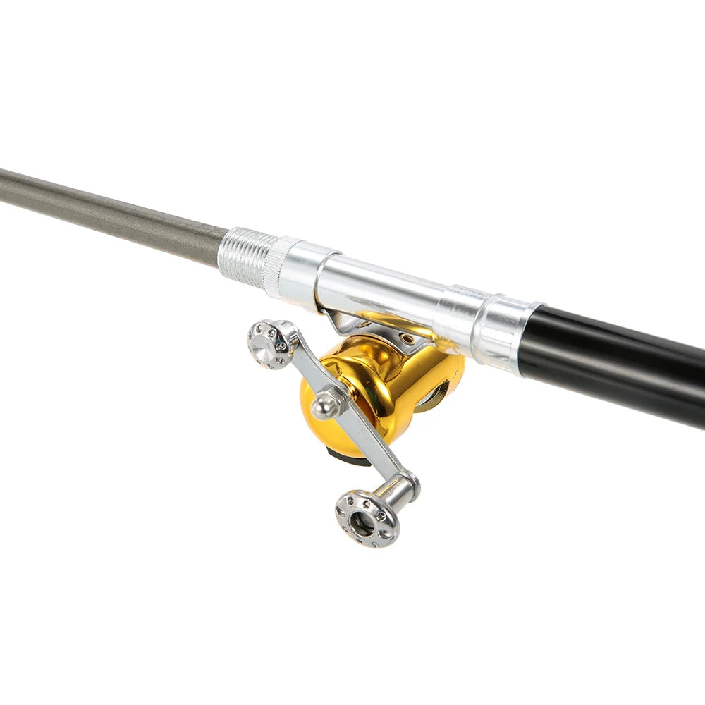 Telescopic Fishing Rod With Reel Portable Pocket Pen Angling Set