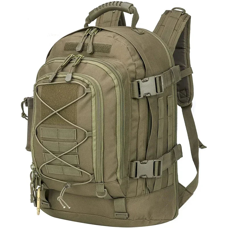 Lqarmy Military Tactical Backpack Molle Nylon Rucksack For Outdoor Hiking