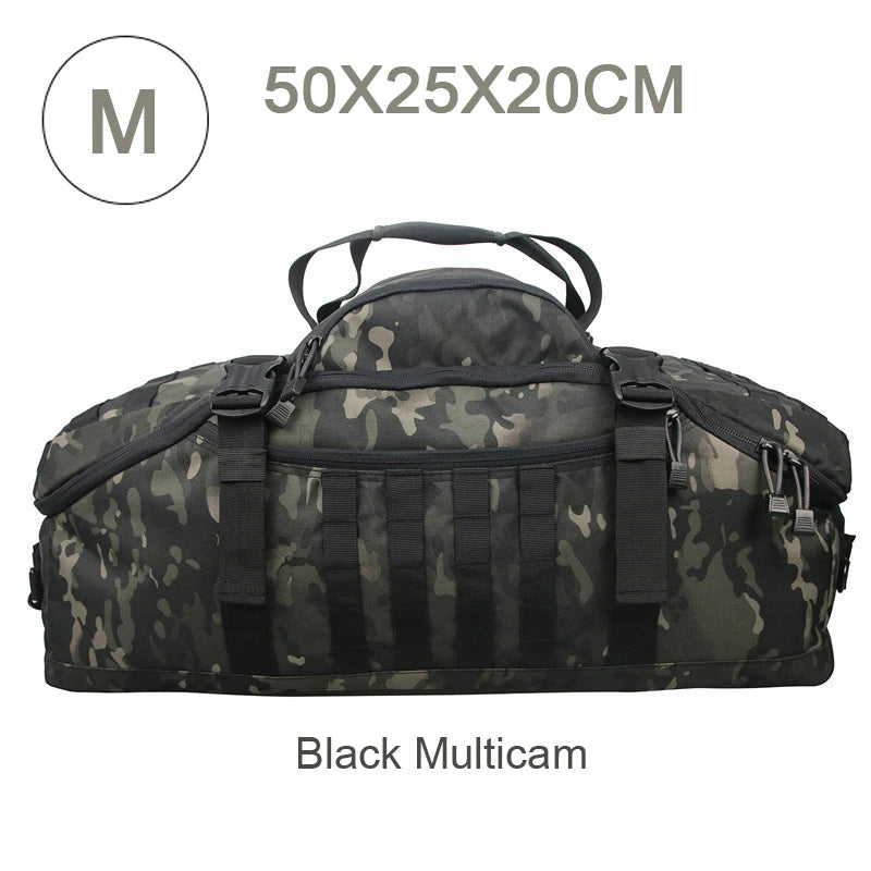 LQARMY Tactical Molle Hiking Backpack for Camping and Travel