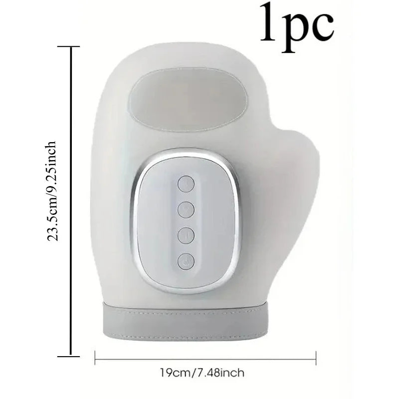 Cordless Electric Hand And Wrist Massager With Heat And Compression