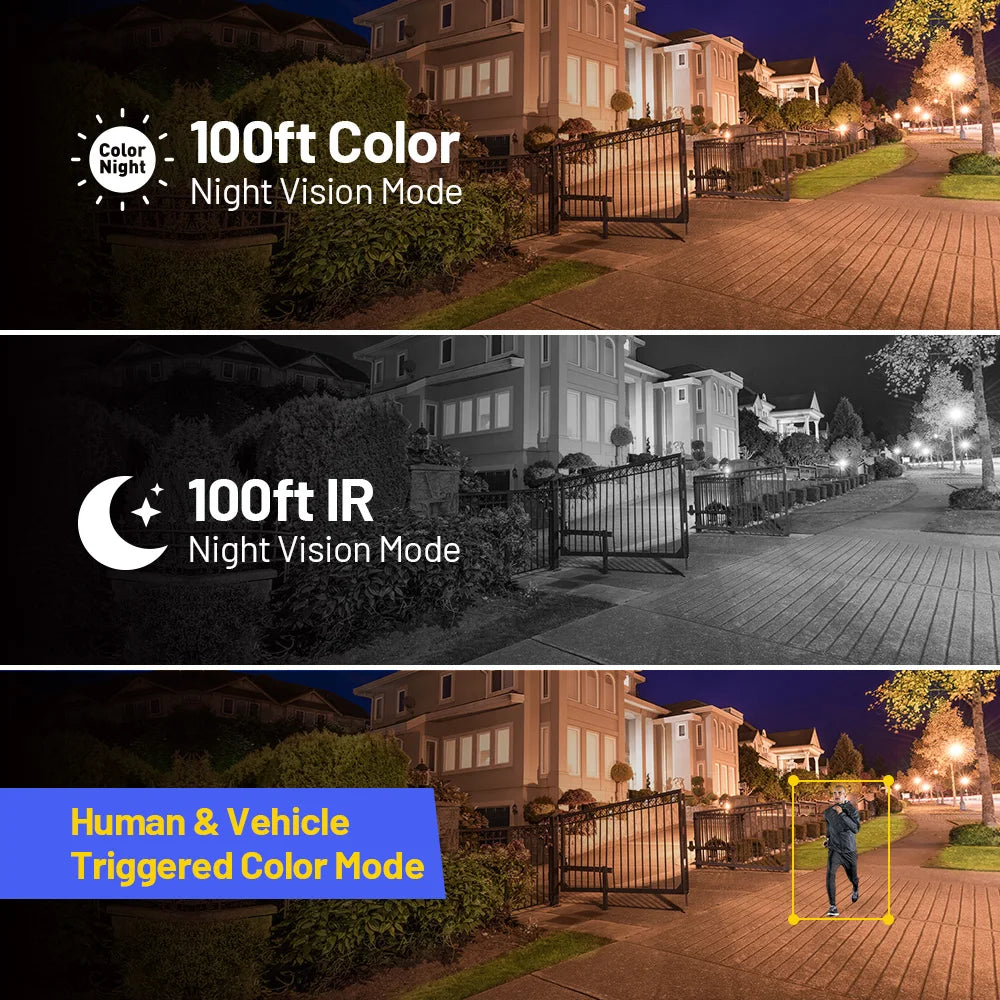 Annke 12MP 3K PoE Outdoor Security Camera With Night Vision