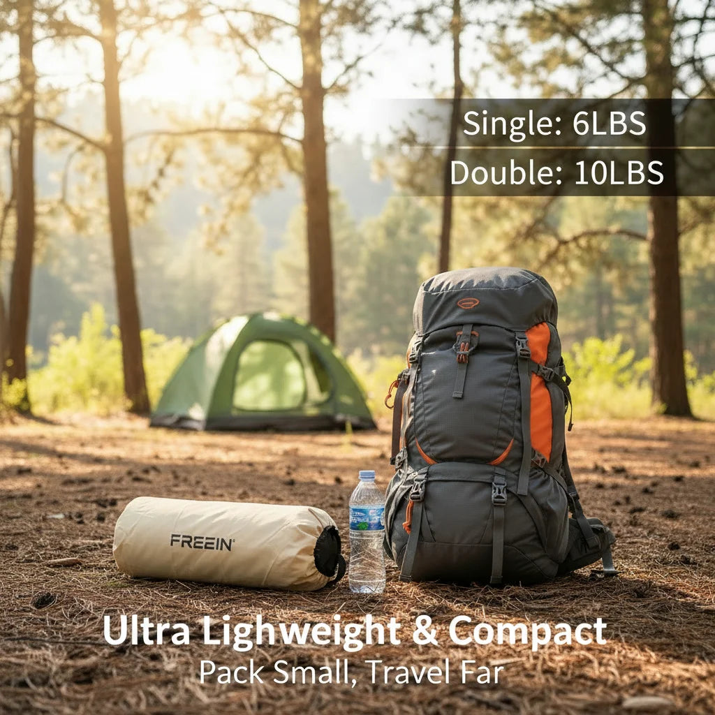 Waterproof Inflatable Sleeping Pad For Camping And Hiking