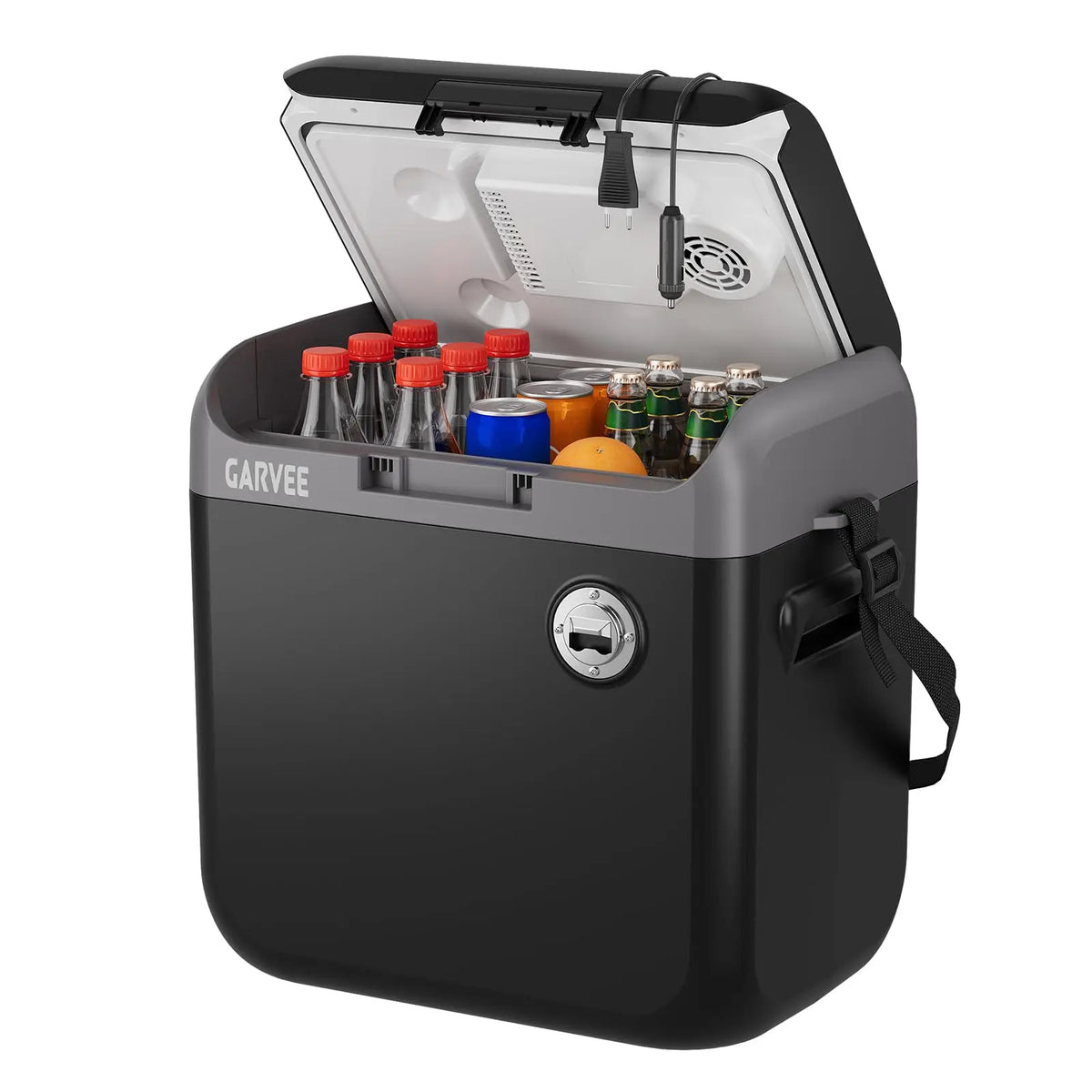 HiMISS Thermoelectric Car Fridge Cooler Warmer Portable 12V 110V