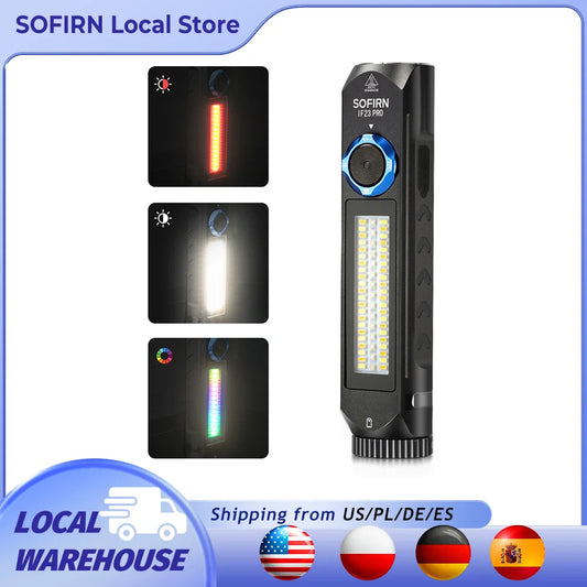 Sofirn IF23 Pro XHP70B LED Flashlight Rechargeable Portable