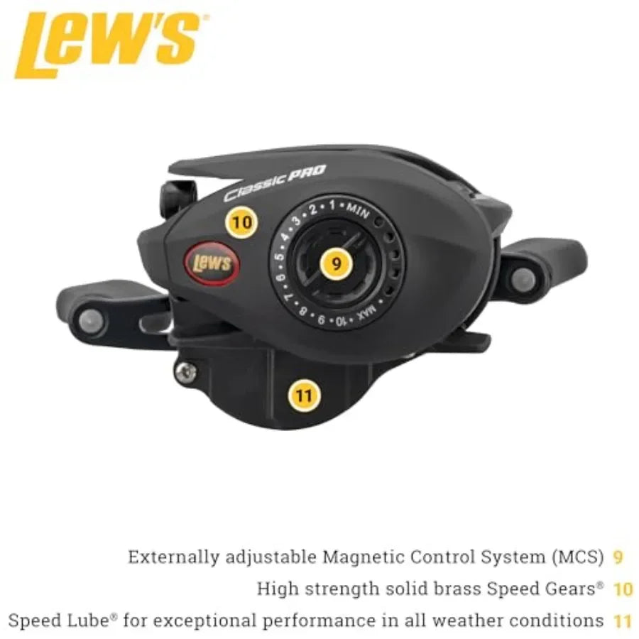 Classic Pro SLP Speed Spool Premium Baitcast Fishing Reel