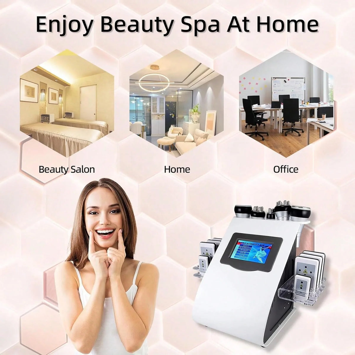 40K Ultrasonic Cavitation Beauty Machine For Body Contouring