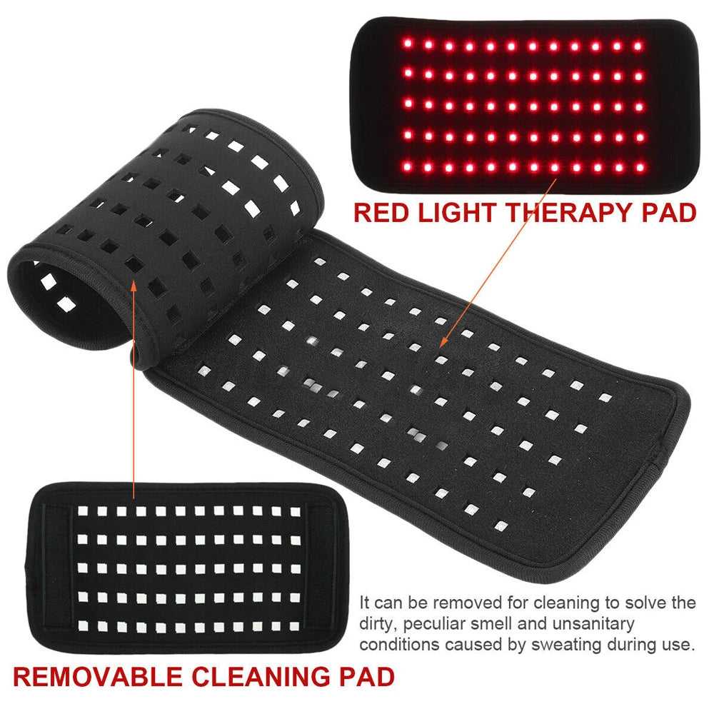 Infrared Led Light Therapy Portable Heating Pad For Pain Relief