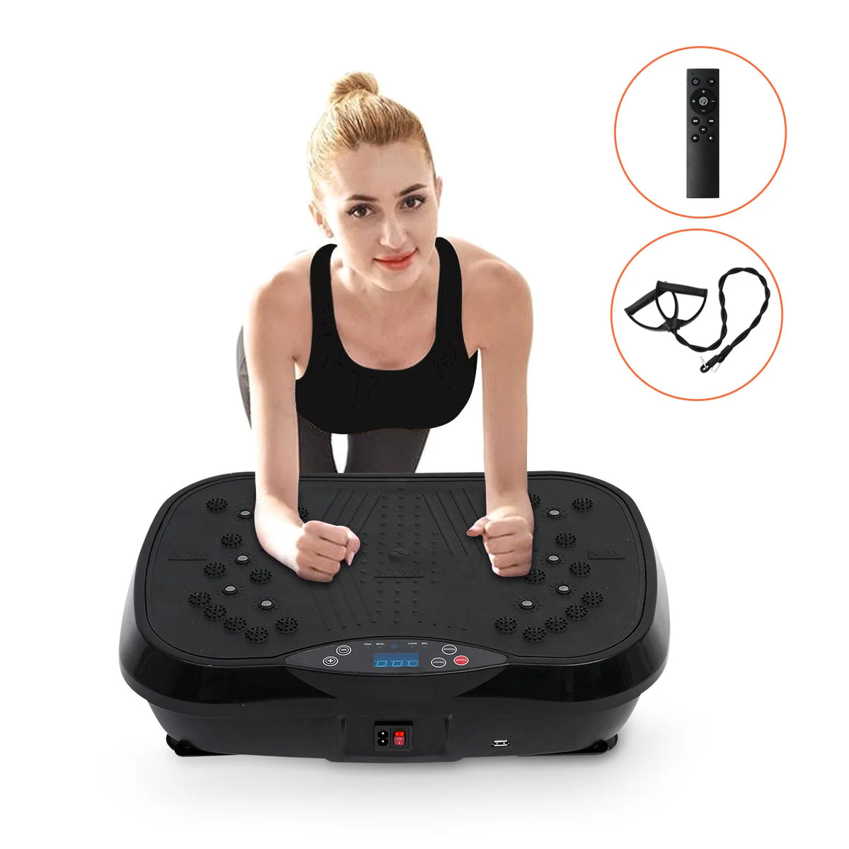 Whole Body Vibration Plate Exercise Machine For Home Fitness