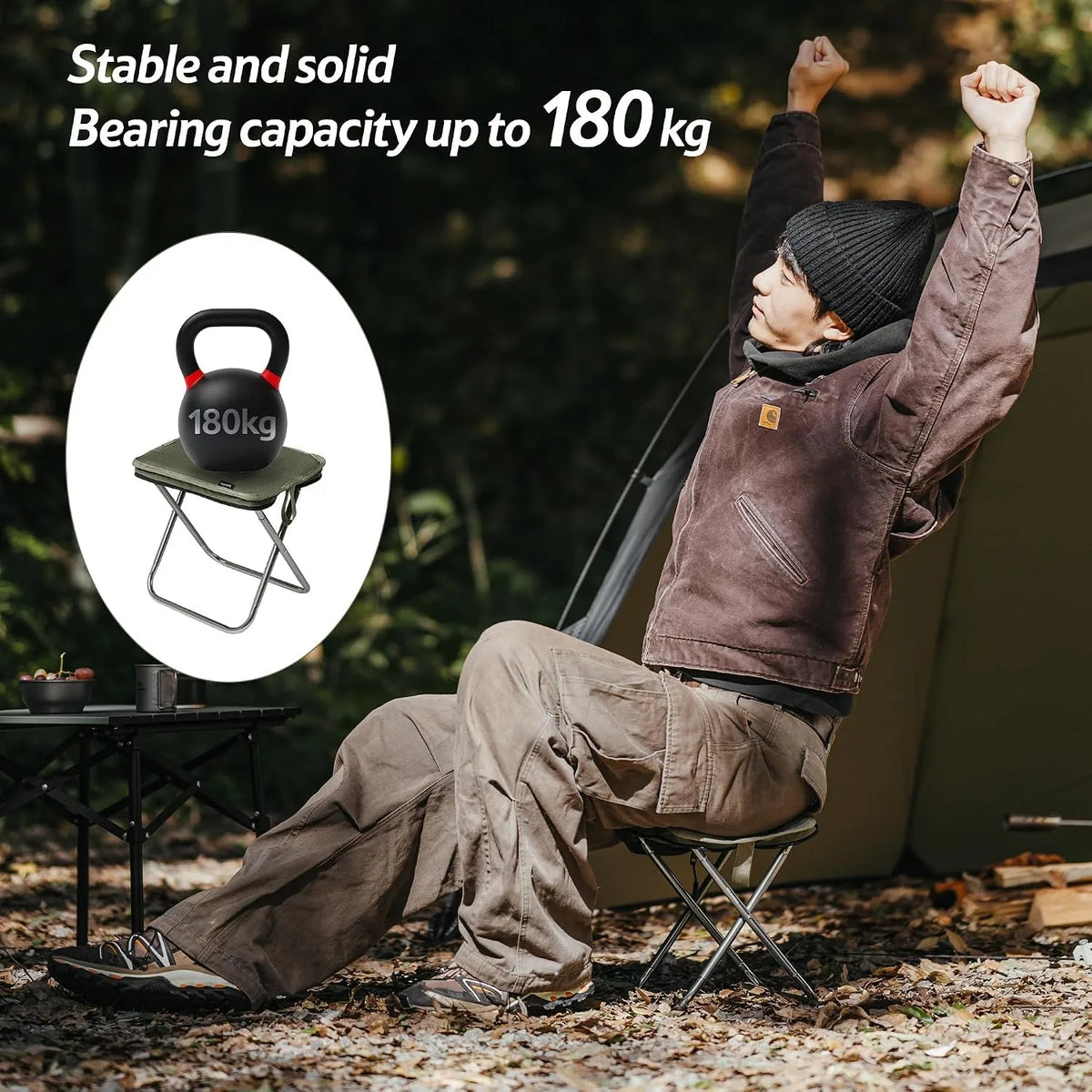 Naturehike Lightweight Foldable Backpack Seat For Outdoors