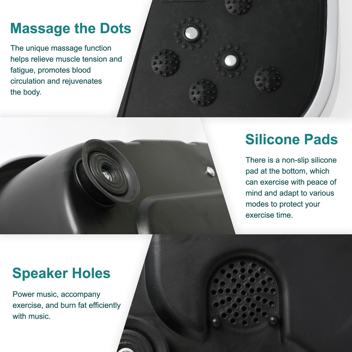 Whole Body Vibration Plate Exercise Machine For Home Fitness