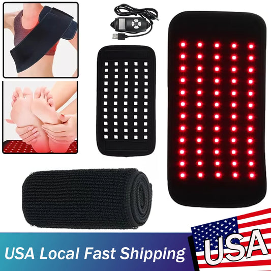 Infrared Led Light Therapy Portable Heating Pad For Pain Relief