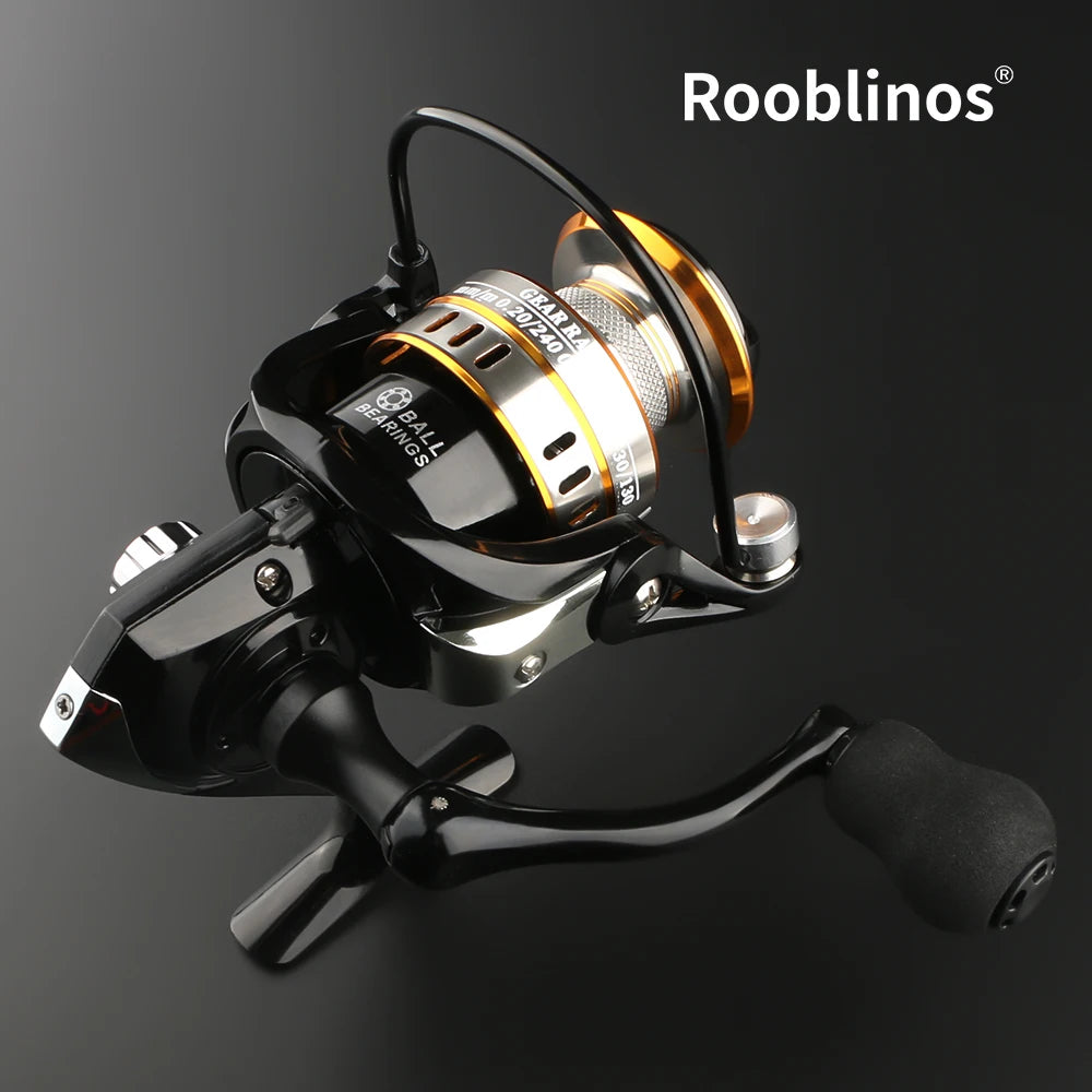 Rooblinos RY Spinning Fishing Reel Featuring Precision Aluminum Spool