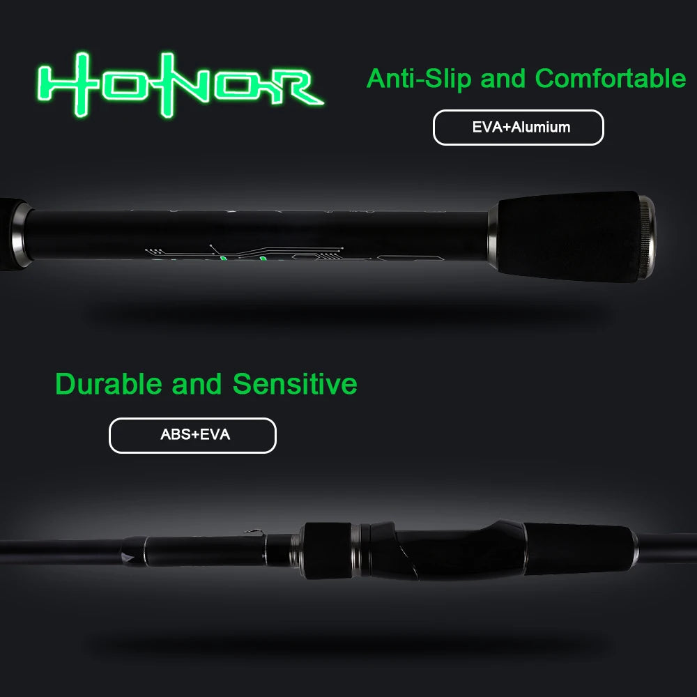 MIFINE HONOR Telescopic Carbon Fiber Travel Spinning Fishing Rod