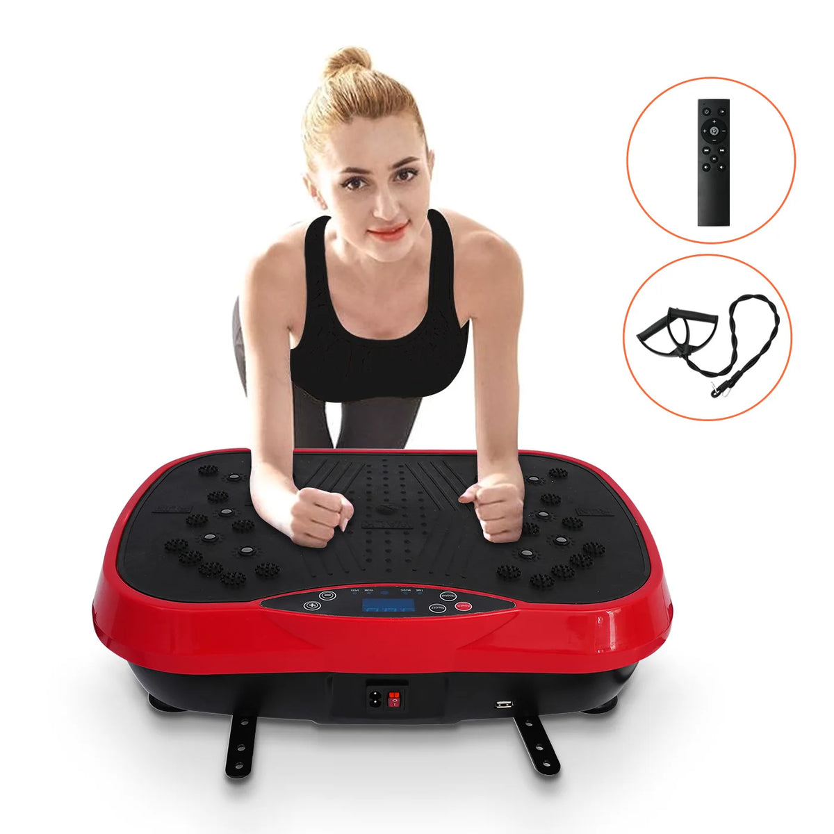 Whole Body Vibration Plate Exercise Machine For Home Fitness