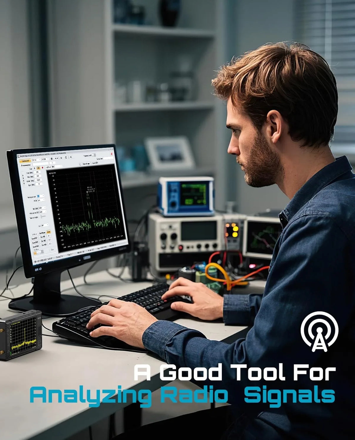 SeeSii TinySA Ultra Plus Spectrum Analyzer and RF Signal Generator