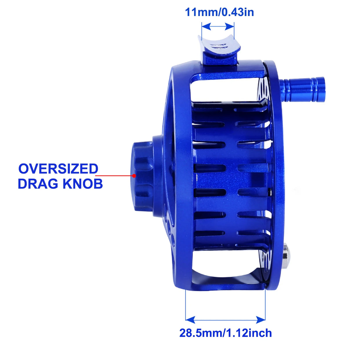 FANGBLUE Aluminum Alloy Fly Fishing Reel for Freshwater and Saltwater
