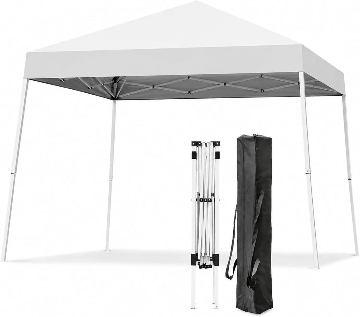 Tacleekii Heavy Duty Pop Up Canopy Instant Outdoor Gazebo Shelter