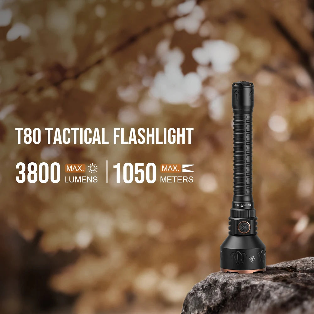 TrustFire 3800 Lumens Tactical LED Rechargeable Flashlight