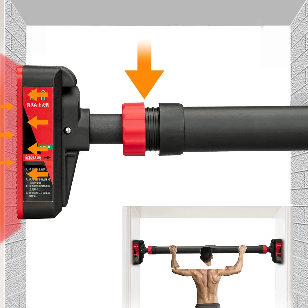 Twister.Ck Adjustable Doorway Pull Up Bar Featuring Precision Level Gauge