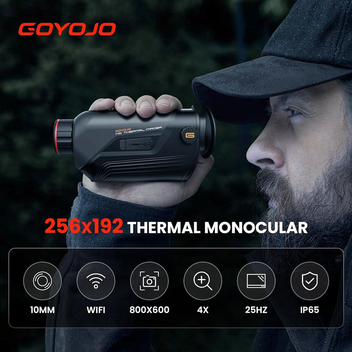 Goyojo G210 G215 Thermal Monocular With 10mm Focal Lens
