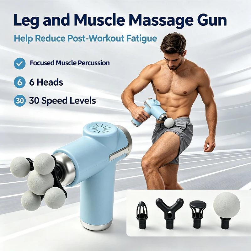 Mini Portable Massage Gun For Enhanced Muscle Recovery