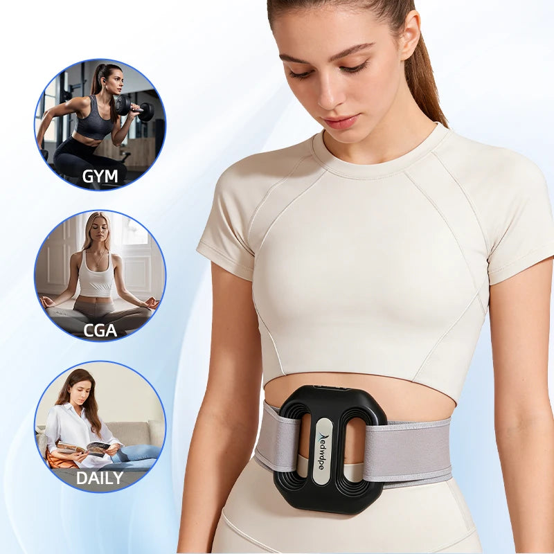 Portable Fascia Ring Massager With Belt For Deep Tissue Relief