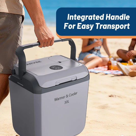 HiMiss Portable Thermoelectric Car Fridge Cooler Warmer Camping