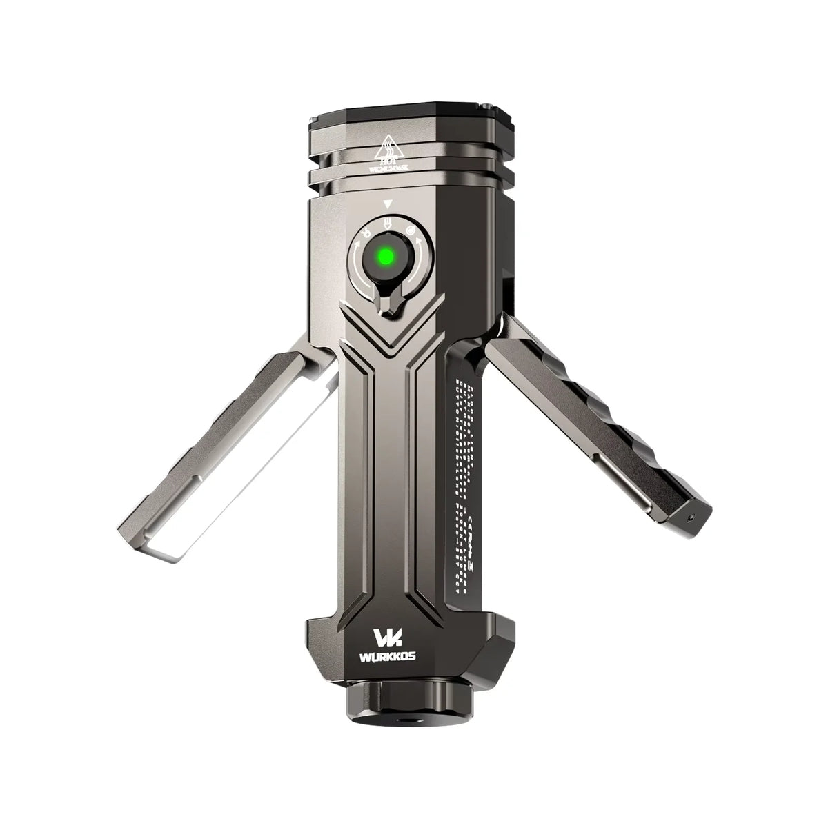 Wurkkos HD02 LED Camping Flashlight for Outdoor Hiking and Fishing