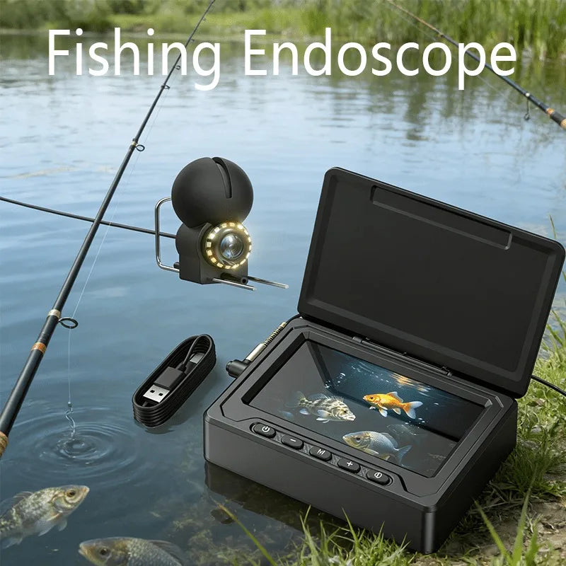 Underwater Fish Finder Camera With Infrared Night Vision Light